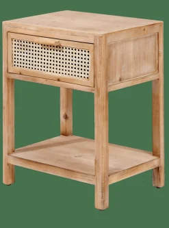 WEBSTER Table De Chevet Naturel