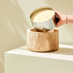 WOOD Recharge Bougie De Jardin