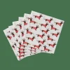 X-MAS DOG Set De 20 Serviettes Multicolore