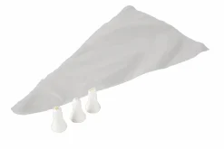 X-MAS Set à Pâtisserie 4P. Spatule Avec 3 Emporte-pièces Doré, Multicolore